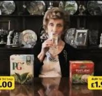 At last an ad from Aldi that shows us as we really are (some of us prefer gin to tea)
