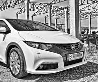 Dare Vancouver takes over Yahoo! entertainment page for Honda Civic test drive