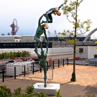 Anna Chromy 'Olympic Spirit' sculpture to play key part in post-Olympics East London regeneration 