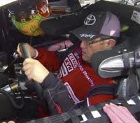 Which one's a spoof? Toyota's president in a Nascar or the new Coca-Cola biodegradable bag?