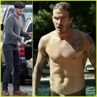 David Beckham strips off for H&M - and his wallet