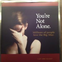 Now Arnold Worldwide joins the scam ad gang with unauthorised McDonald's poster
