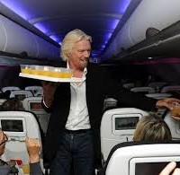 Sir Richard Branson's new mile-high guide to getting lucky on Virgin America