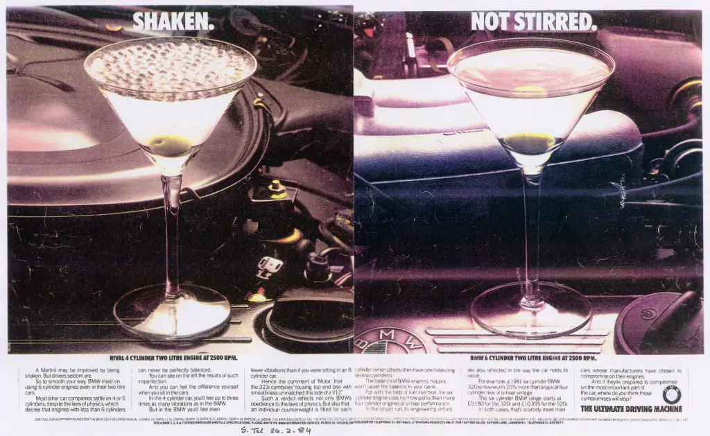 BMW - Shaken Not Stirred