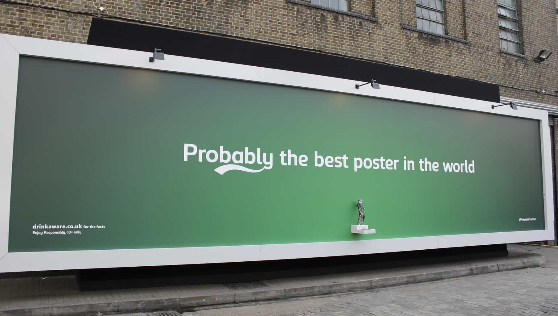 Probably heard. Рекламный щит Mockup. Probably the best Beer in the World. Carlsberg probably the best Beer in the World. Best advertising posters.