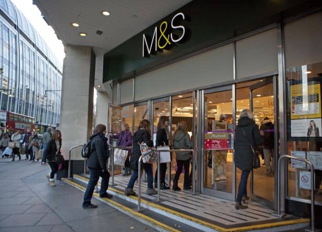 Marks & Spencer , Oxford Street.