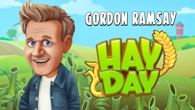 Gordon Ramsay puts his foot in it for Hay Day and Uncommon