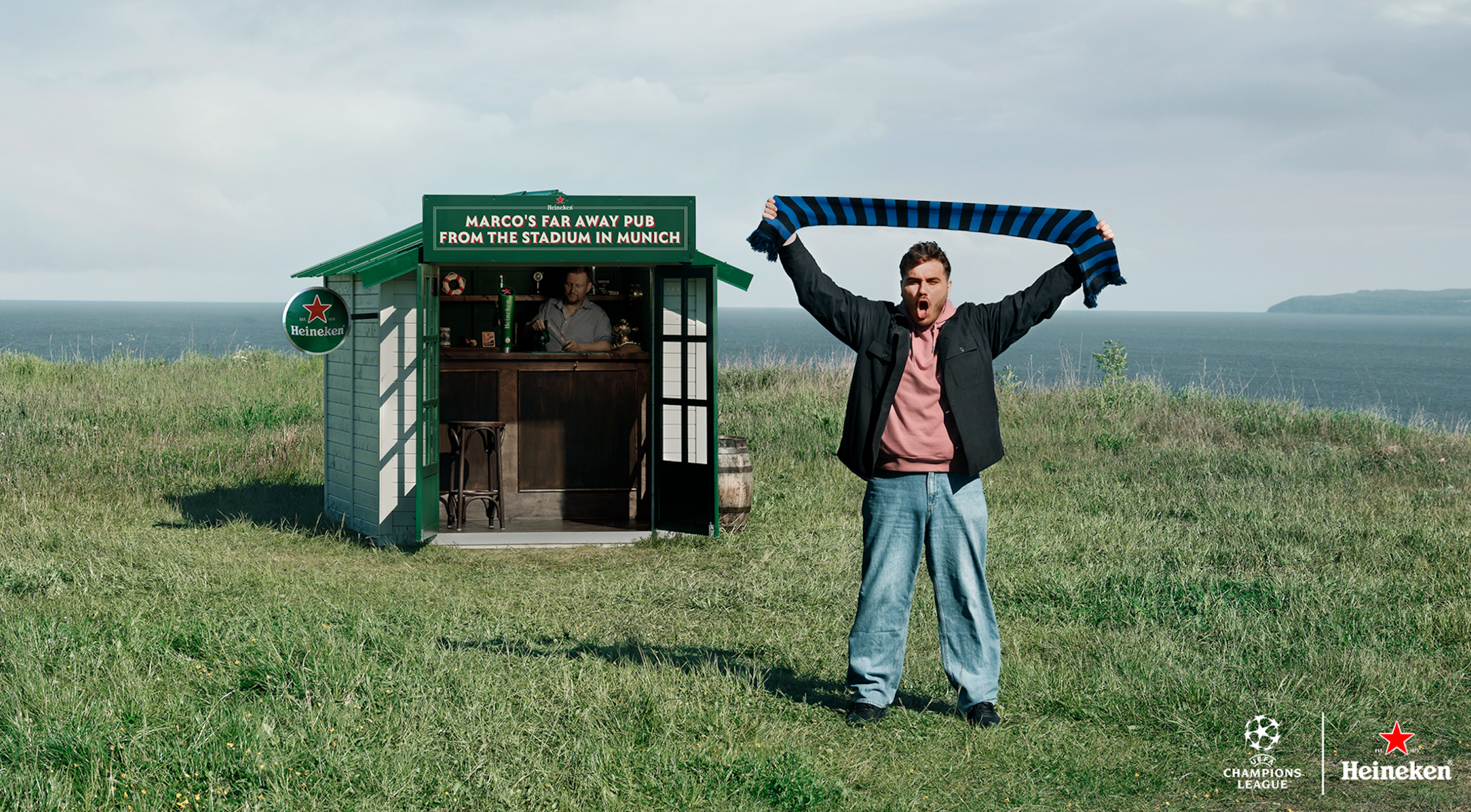 Heineken banishes superfan for Champions League final