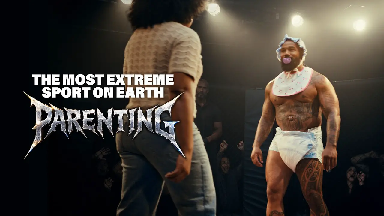Parenting as an extreme sport: Liquid Death goes MMA - More About Advertising