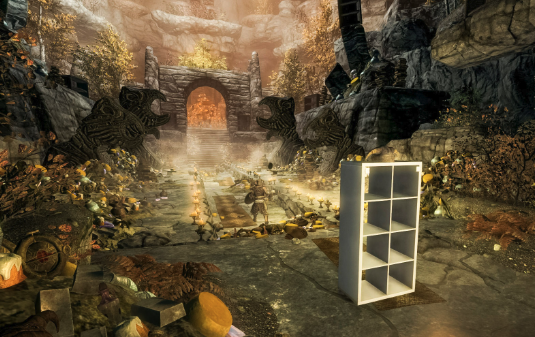 Mother takes the controls for Ikea’s ‘ultimate storage solution’ game