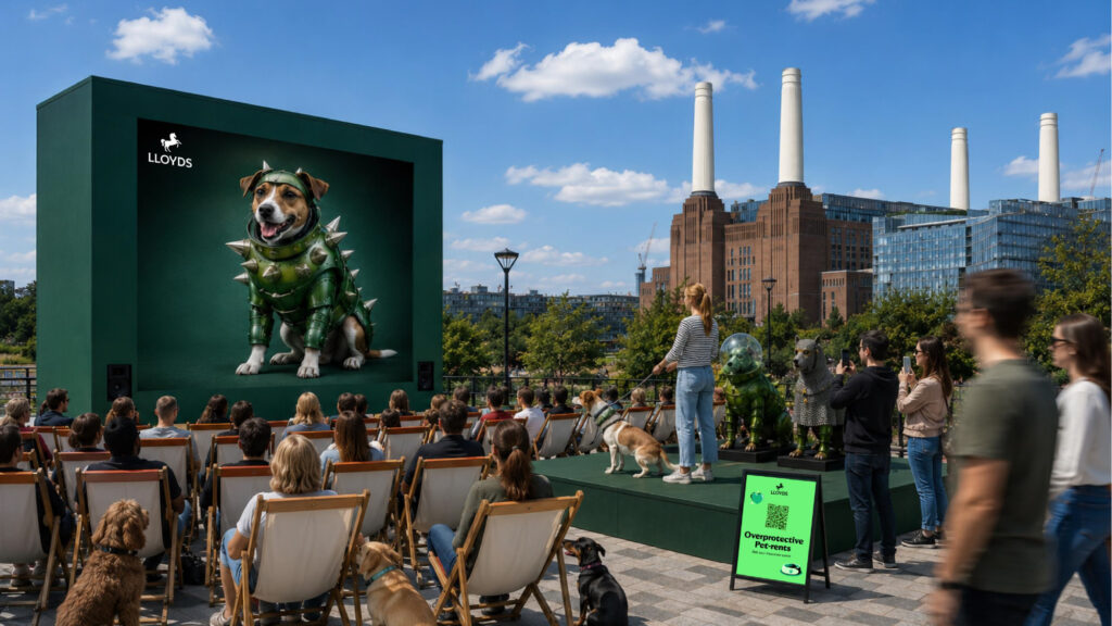Publicis London wins double Gold for Lloyds Bank and Fertility Action in Ocean Outdoor Digital Creative Competition