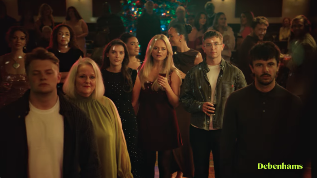 Debenhams takes the Waitrose route with a four minute Christmas romance